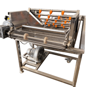 Vegetable tubular washing equipment