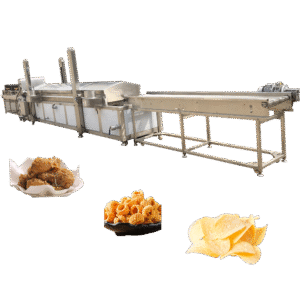 continuous potato chips fryer